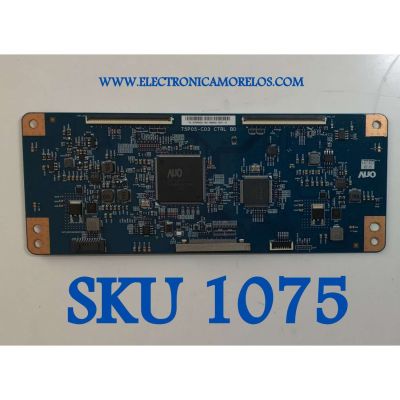 T-CON PARA TV SUNBRITETV / NUMERO DE PARTE 55.75P05.C02 / 5575P05C02 / 75P05-C03 / 75P05-C03 CTRL / PANEL P550QVF06.0 / MODELO SB-S2-55-4K-BL